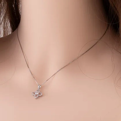 Snowflake Fashion 18K  Diamond  Pendant