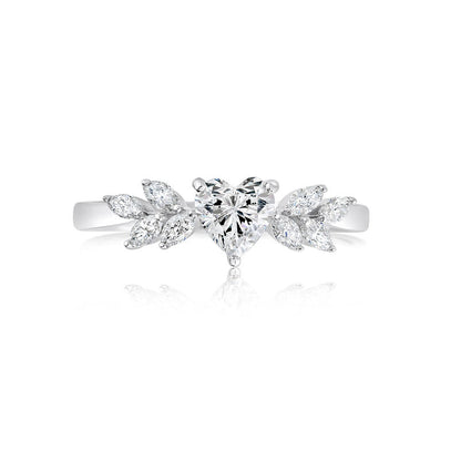 Lab grown Diamond 18K ring setting