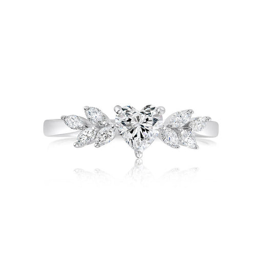 Lab grown Diamond 18K ring setting