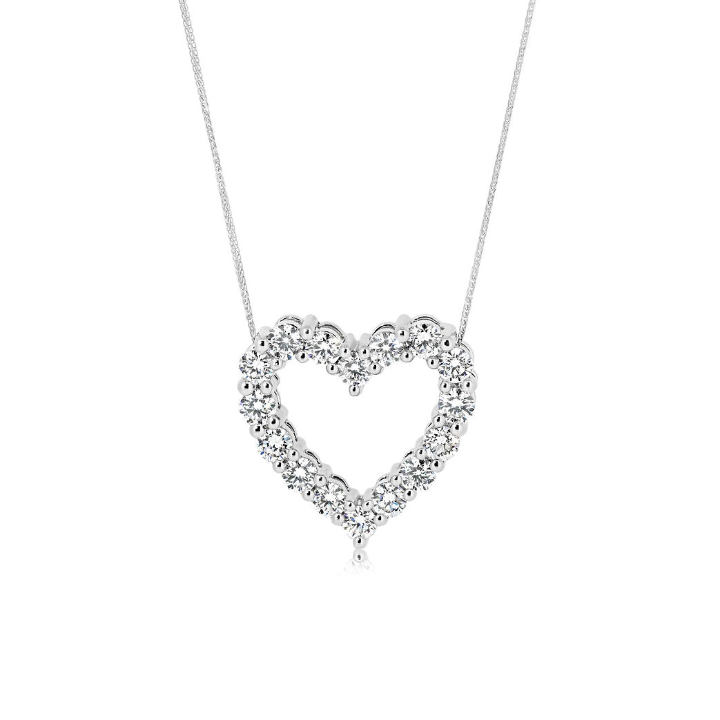 Lab-grown Diamond Necklace 2.04 ctw