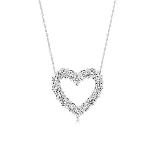 Lab-grown Diamond Necklace 2.04 ctw