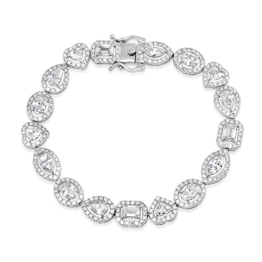 Lab-grown Diamonds Bracelet 7.93 ctw