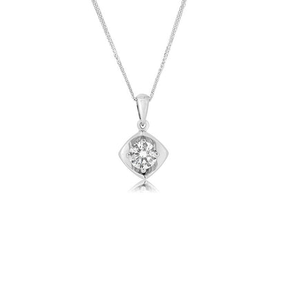 18K diamond Pendant