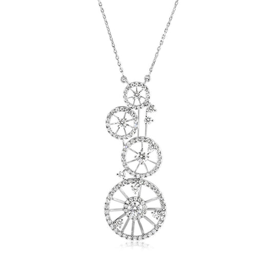 Lab-grown diamond necklace (2.30 carats)