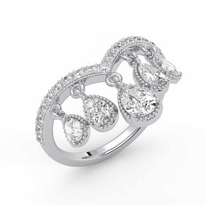 Lab grown Diamond Ring 1.48ctw