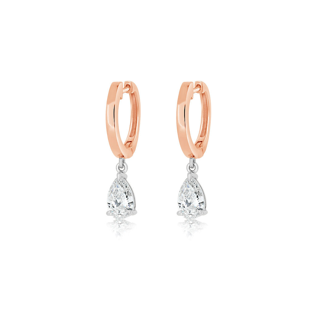 18K earrings setting