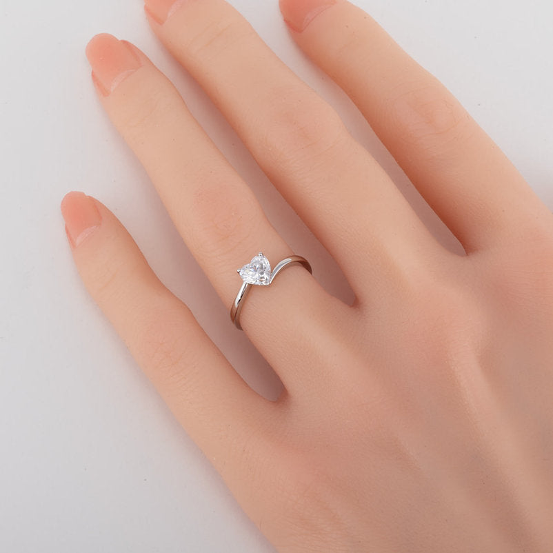 Lab grown Diamond 18K ring setting