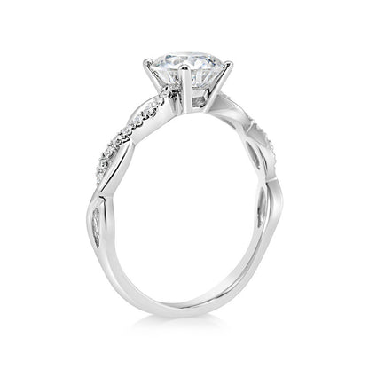 Diamond 18K ring setting