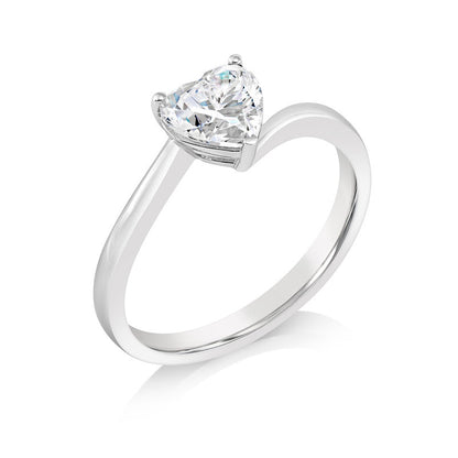 Lab grown Diamond 18K ring setting