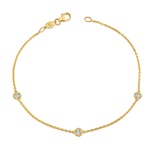 Kids Diamond Strand Bracelet