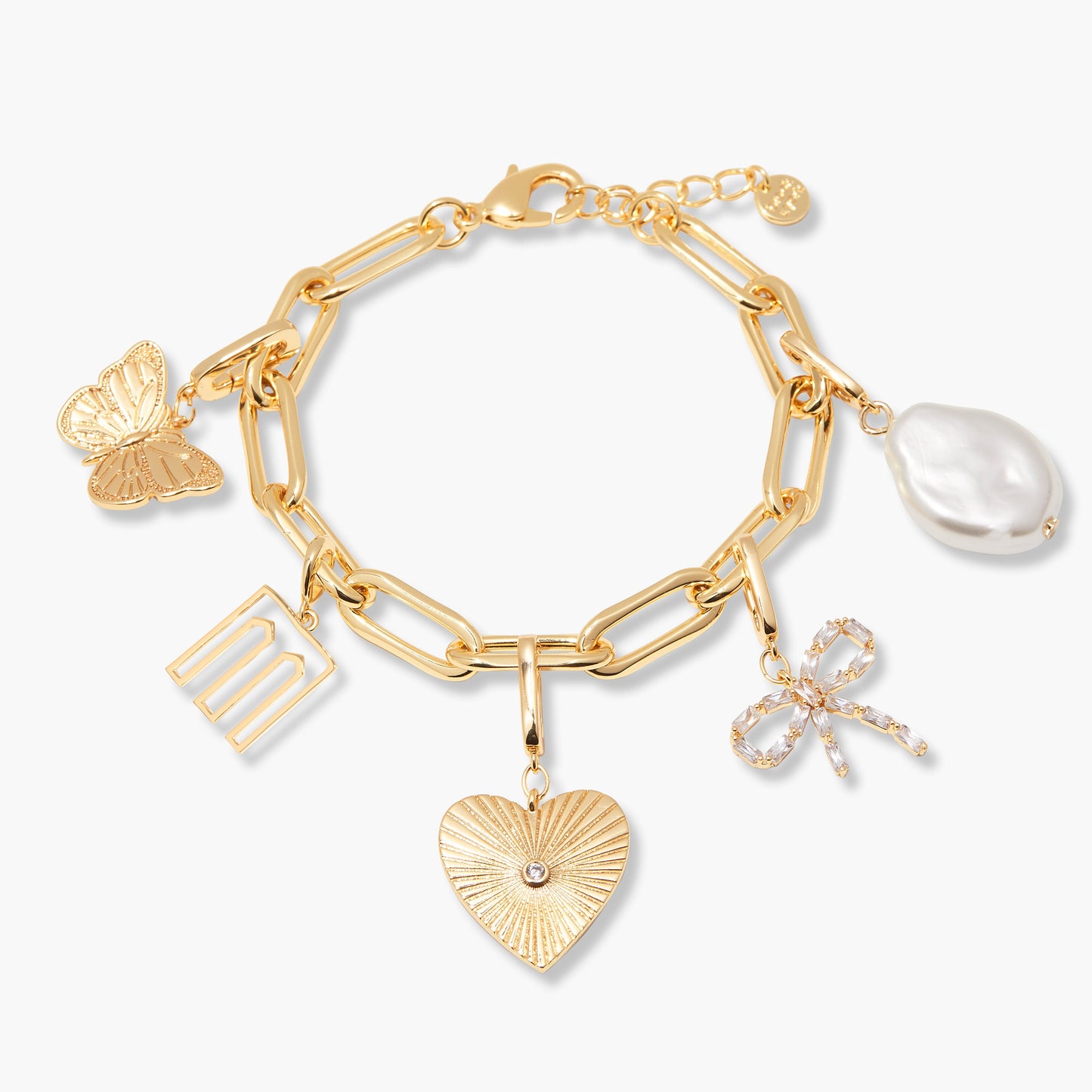 Cami Initial Charm Bracelet