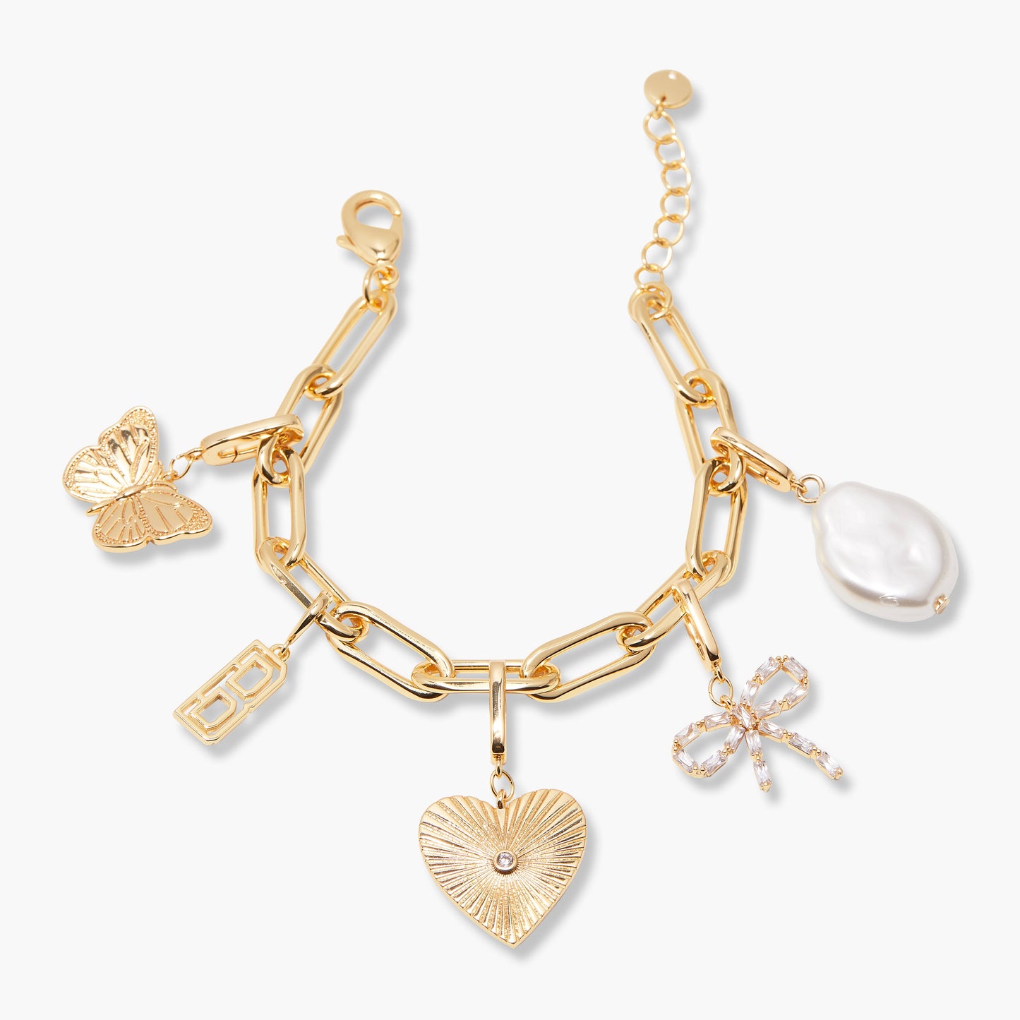 Cami Initial Charm Bracelet