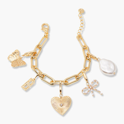 Cami Initial Charm Bracelet