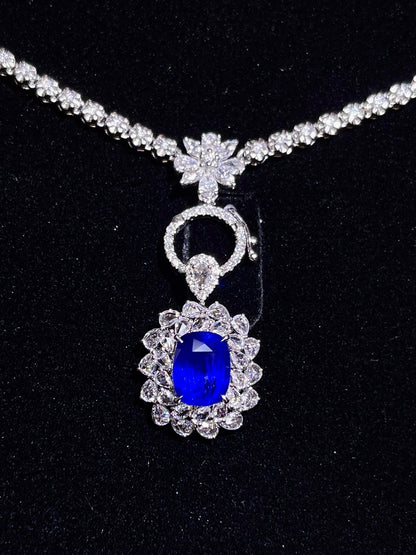 3.06 Carat Natural Sapphire Ring/Pendant