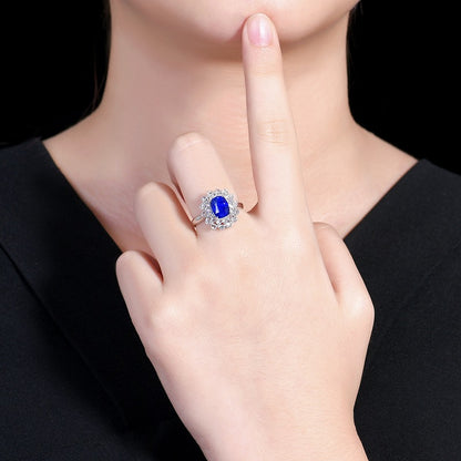 3.06 Carat Natural Sapphire Ring/Pendant