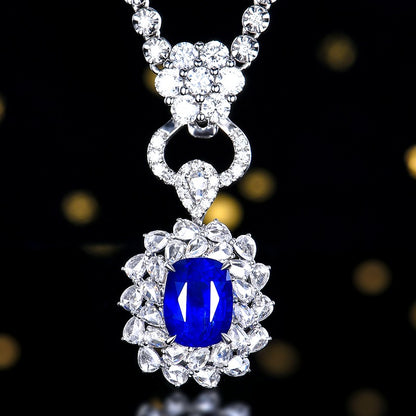 3.06 Carat Natural Sapphire Ring/Pendant