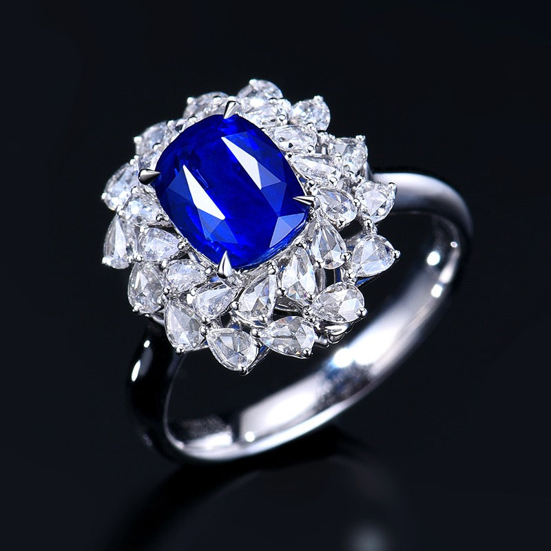 3.06 Carat Natural Sapphire Ring/Pendant