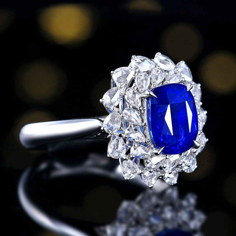 3.06 Carat Natural Sapphire Ring/Pendant