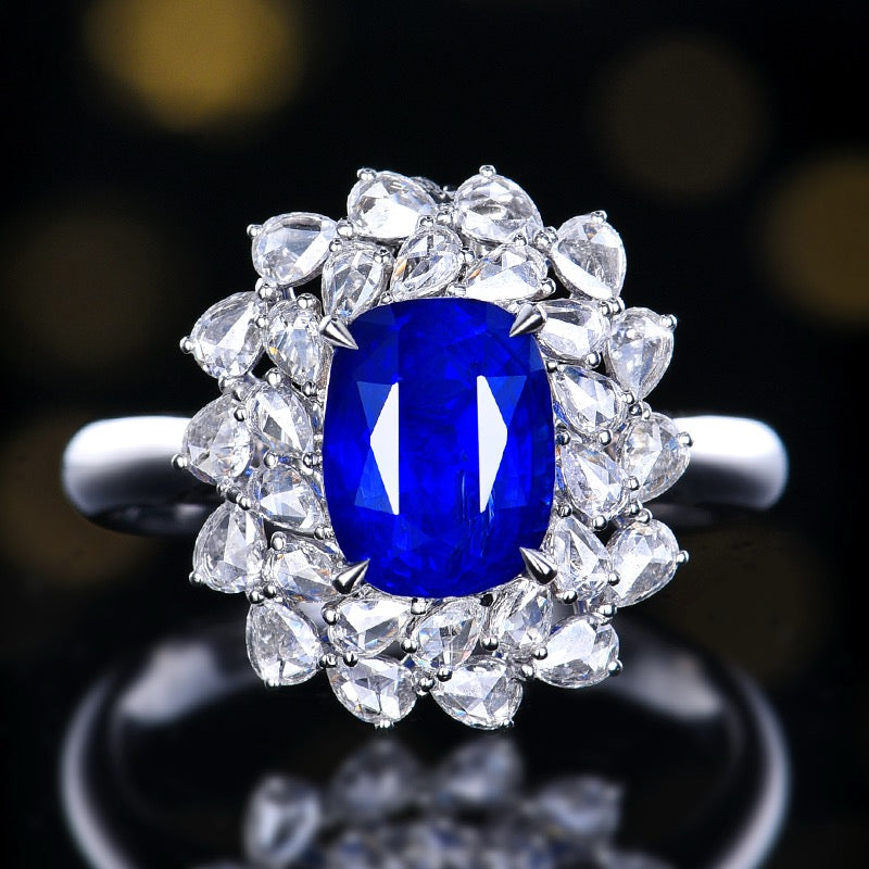 3.06 Carat Natural Sapphire Ring/Pendant