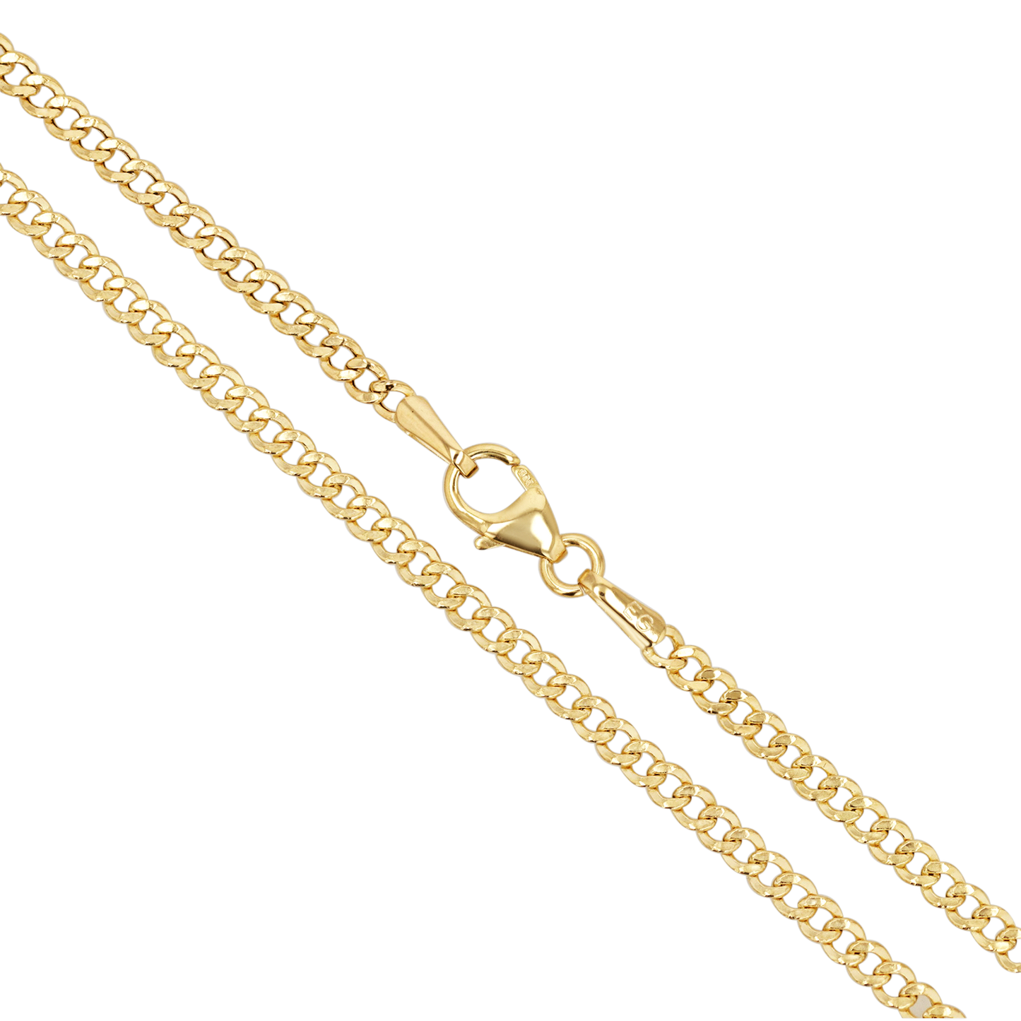 14K Dainty Cuban Link Chain Necklace