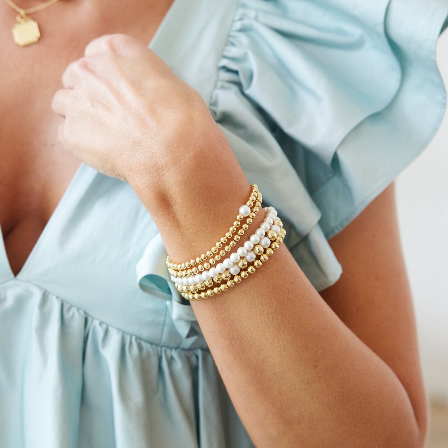 Makenna Pearl Bracelet Set