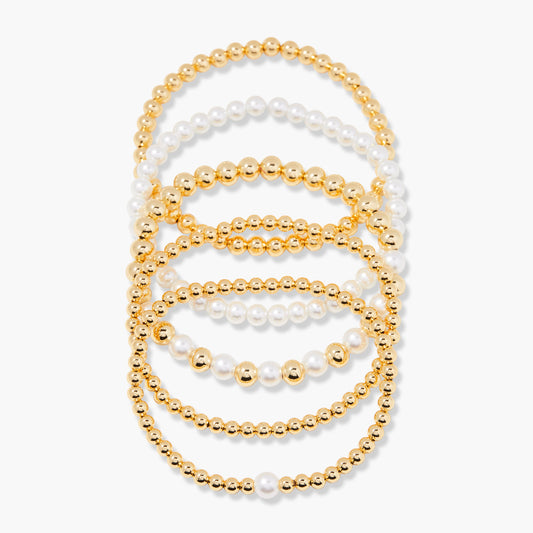 Makenna Pearl Bracelet Set