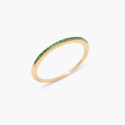 Ariana Gold Birthstone Ring - Lotus Diamond