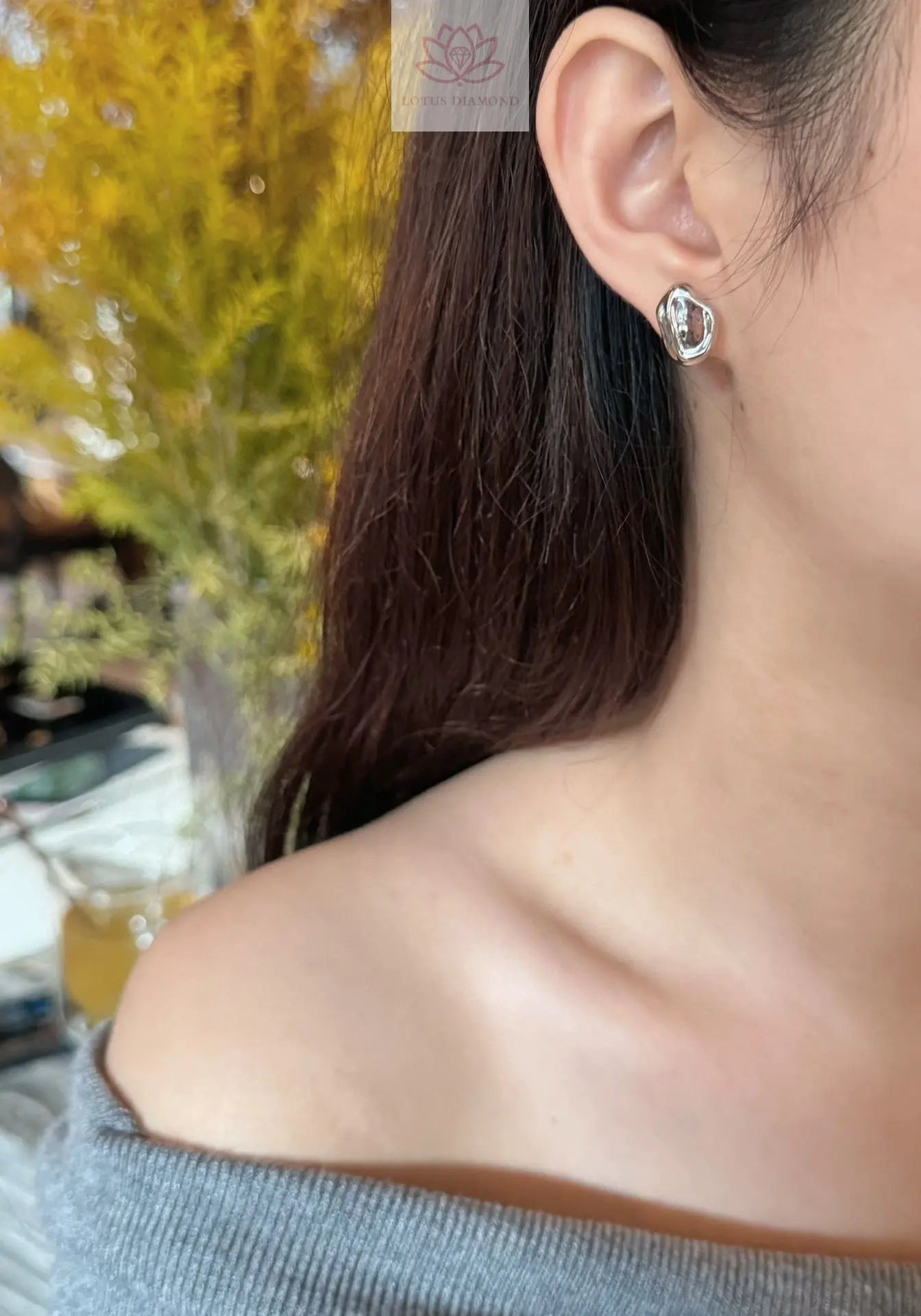 Autumn & Winter 18K Gold Exclusive Luxury - Chic Tassel Leaf Earrings/Necklace - Lotus Diamond