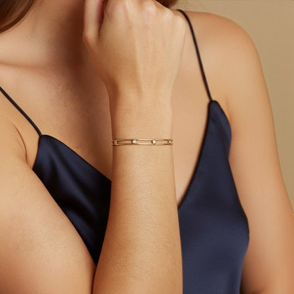 Bubble Diamond Cuff - Lotus Diamond