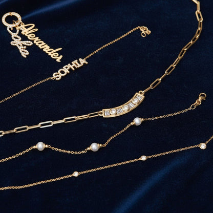 Bubble Diamond Necklace - Lotus Diamond