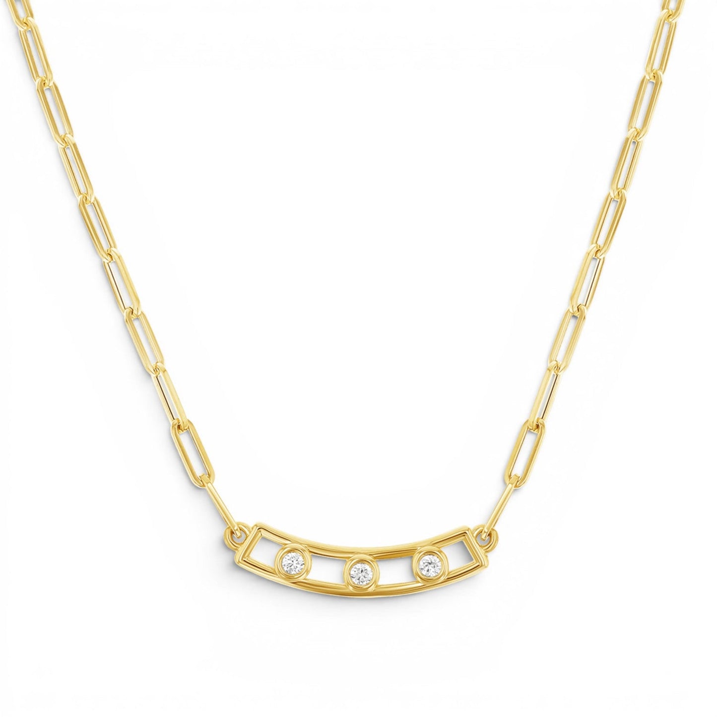 Bubble Diamond Necklace - Lotus Diamond