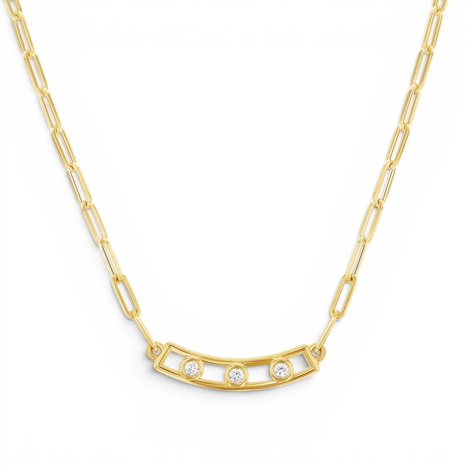 Bubble Diamond Necklace - Lotus Diamond