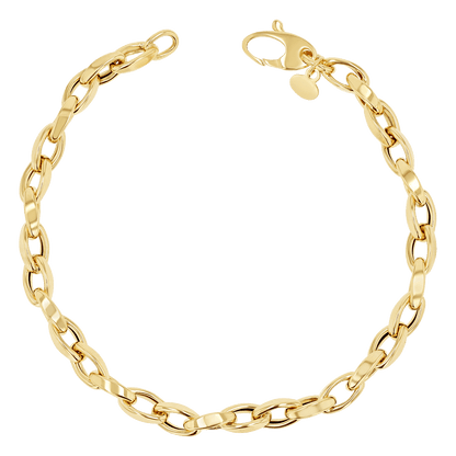 Celine Twist Link Bracelet - Lotus Diamond