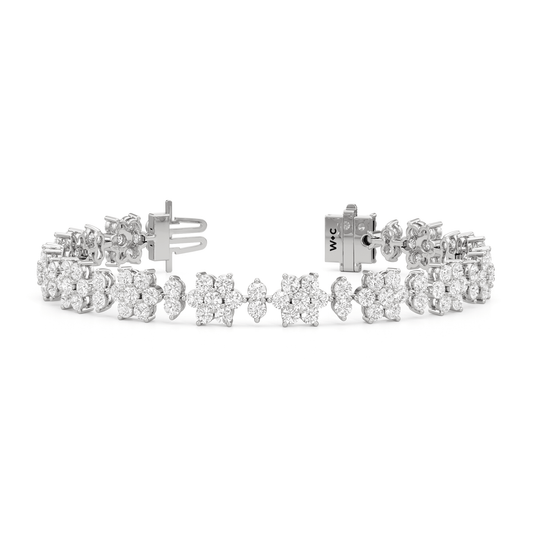 Cherry Blossom Bracelet - Lotus Diamond