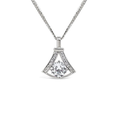 Christmas Bell Necklace 18K Diamond Pendant - Lotus Diamond