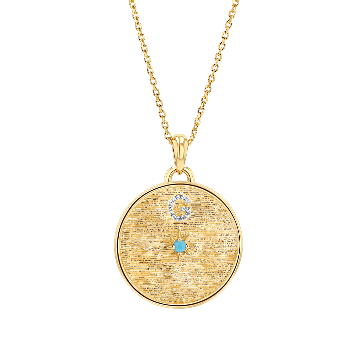 Circle of Life Diamond Multi Initial Charm - Lotus Diamond