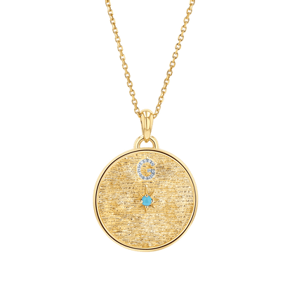 Circle of Life Diamond Multi Initial Charm - Lotus Diamond