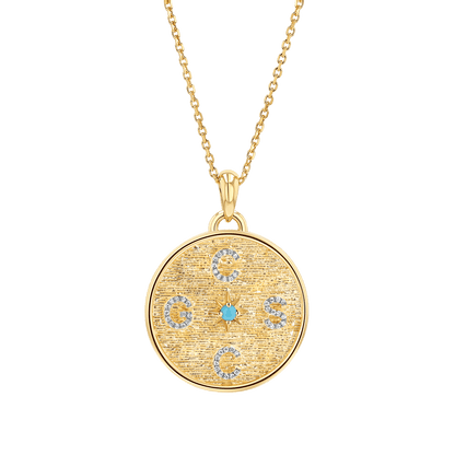 Circle of Life Diamond Multi Initial Charm - Lotus Diamond