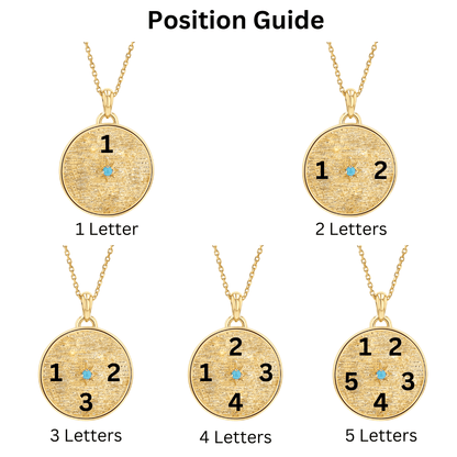 Circle of Life Diamond Multi Initial Charm - Lotus Diamond
