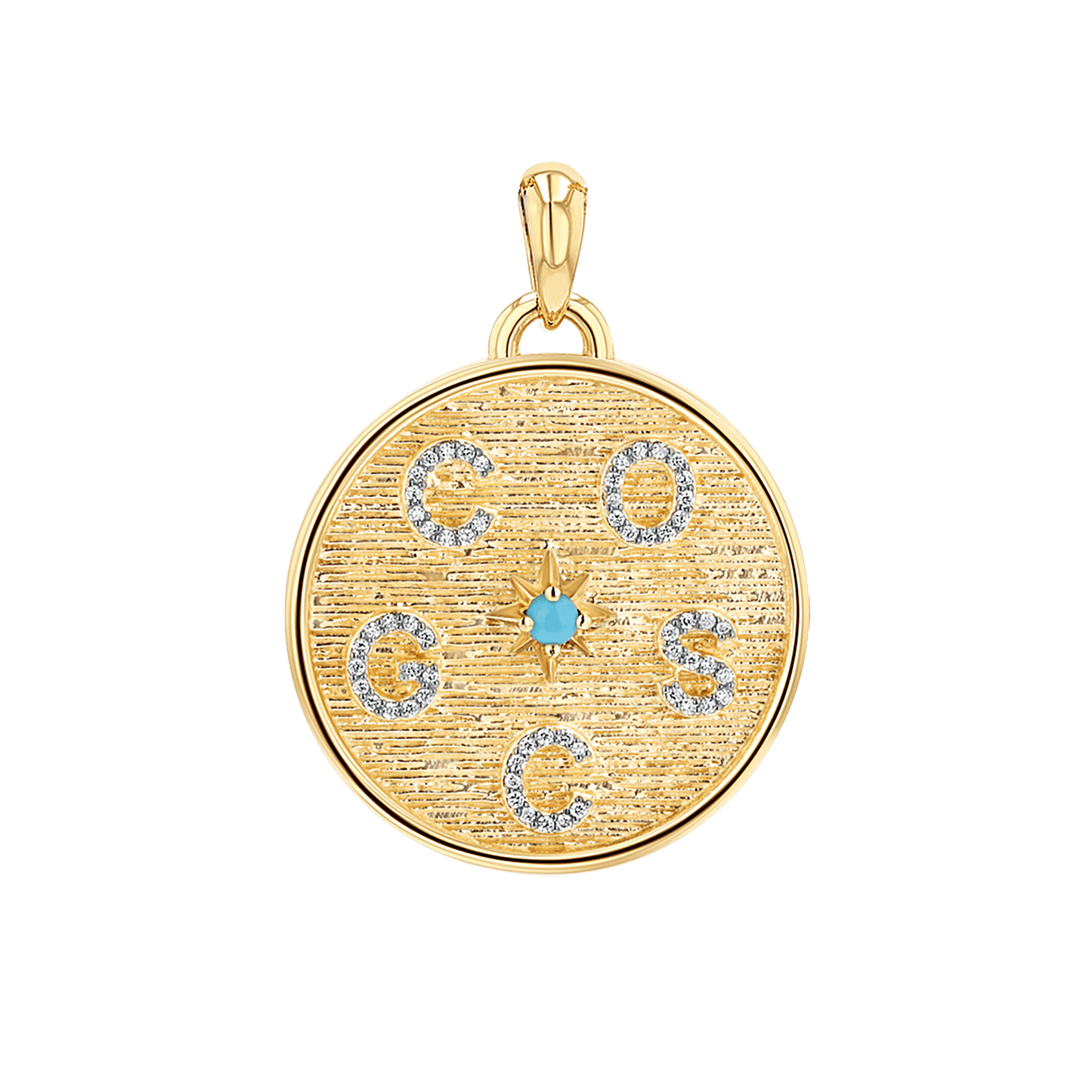 Circle of Life Diamond Multi Initial Charm - Lotus Diamond