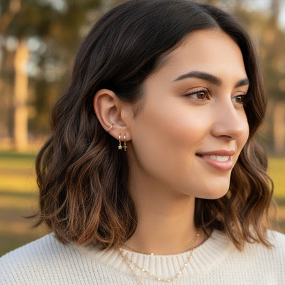 Classic Ear Cuff - Lotus Diamond