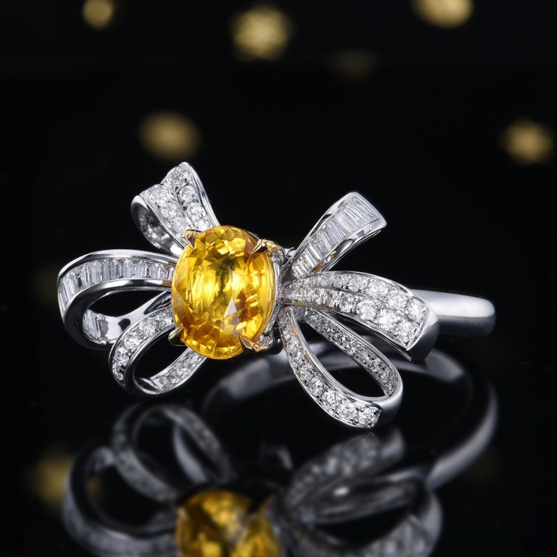 Collection level dual - use, human wealth - canary canary yellow sapphire - Lotus Diamond