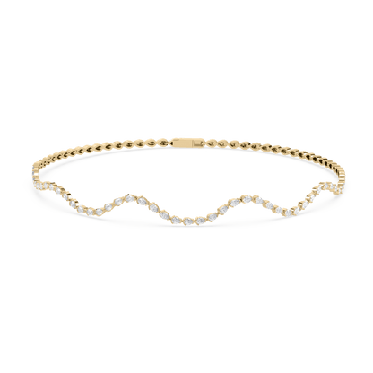 Coquette Lab Diamond Tennis Necklace - Lotus Diamond