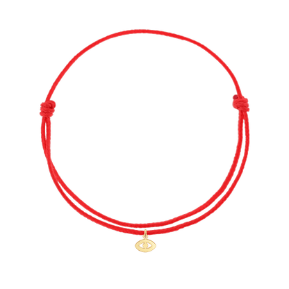 Cord Charm Bracelet - Lotus Diamond