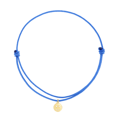 Cord Charm Bracelet - Lotus Diamond