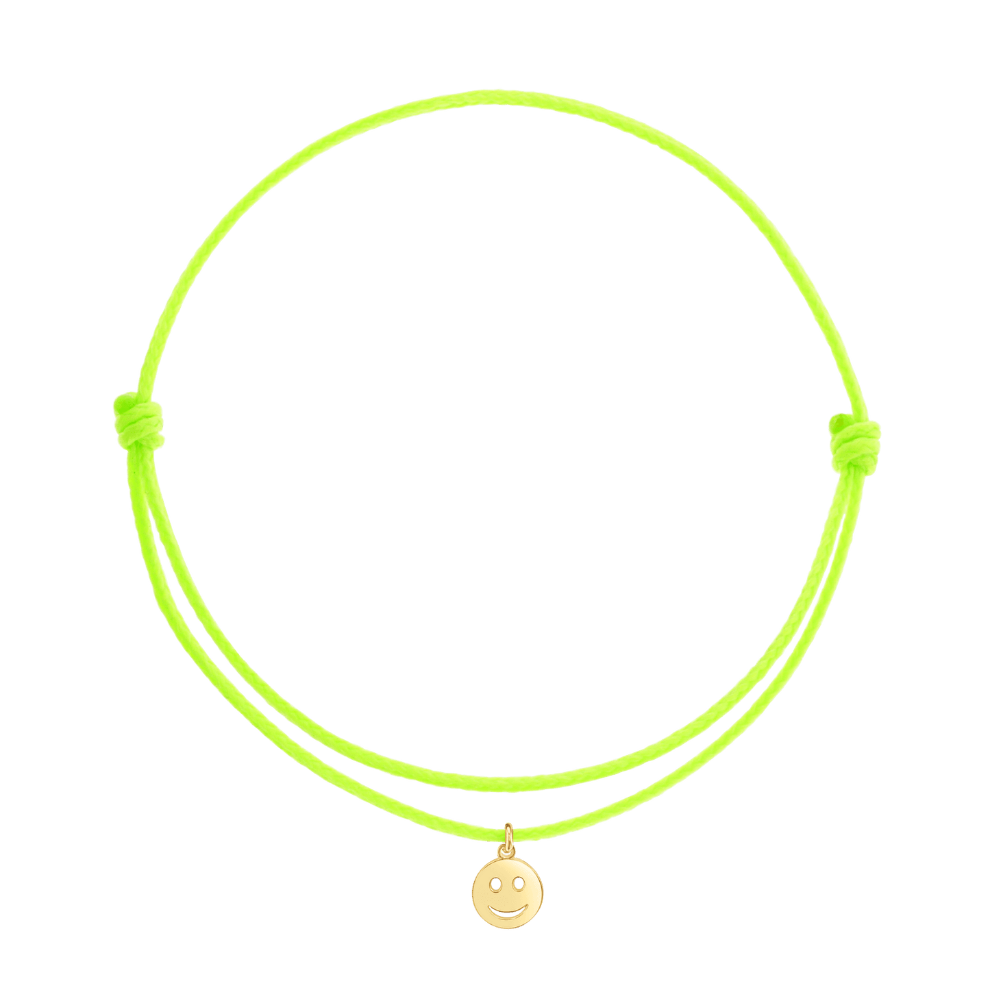 Cord Charm Bracelet - Lotus Diamond