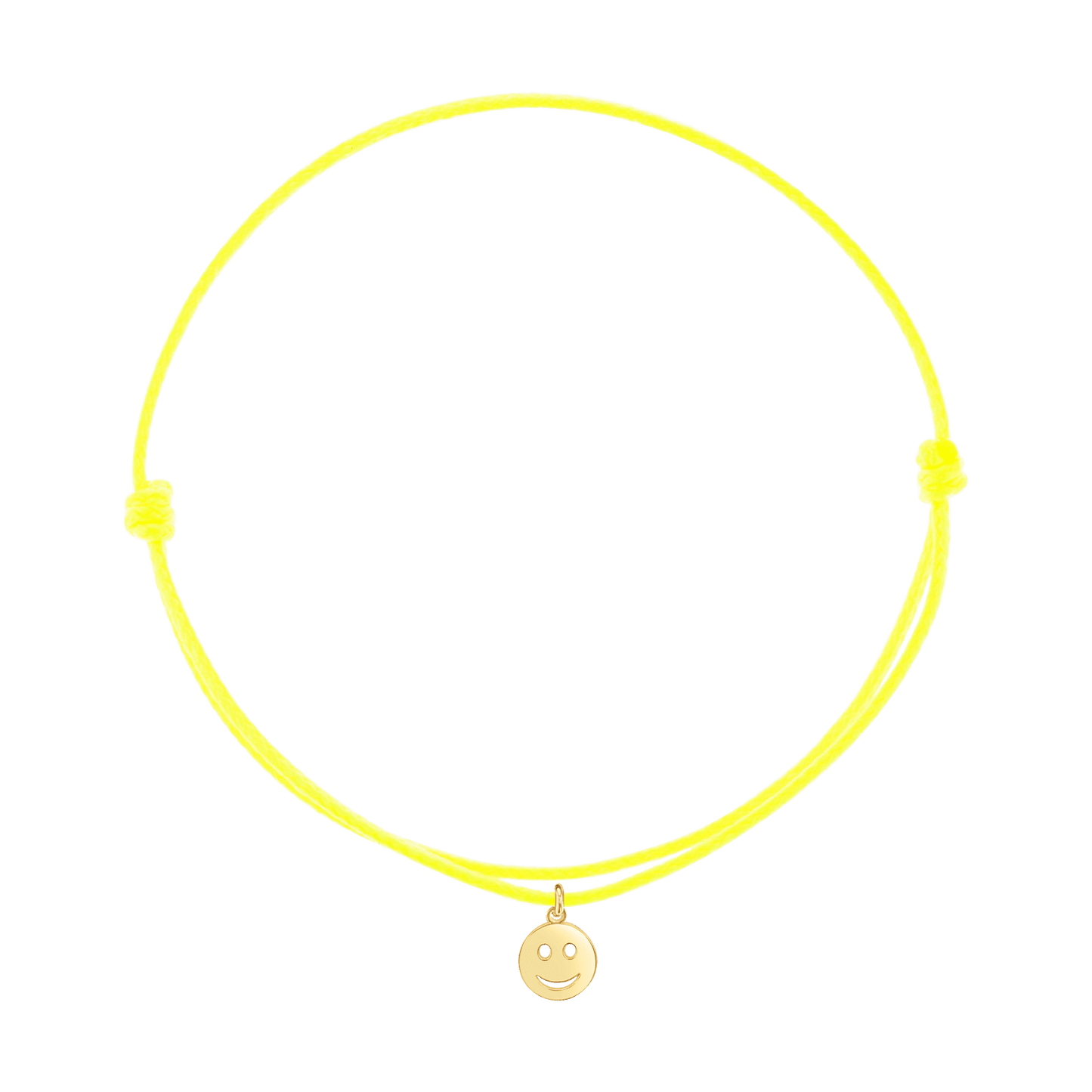 Cord Charm Bracelet - Lotus Diamond