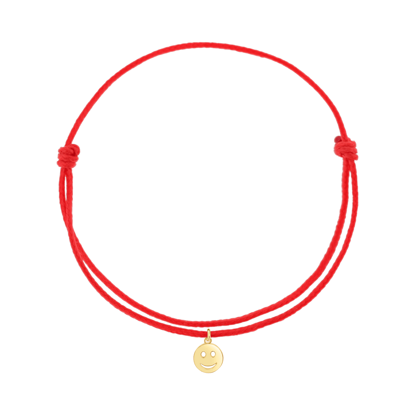 Cord Charm Bracelet - Lotus Diamond