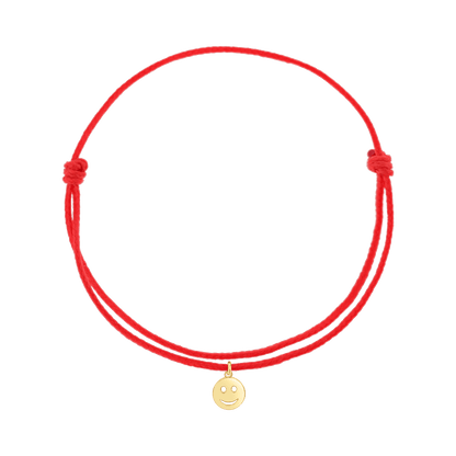 Cord Charm Bracelet - Lotus Diamond