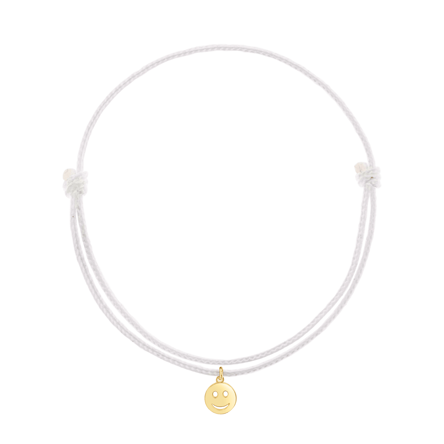 Cord Charm Bracelet - Lotus Diamond
